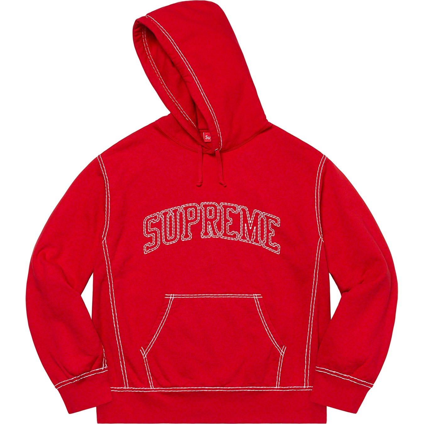 Big Stitch Hooded Sweatshirt view 3